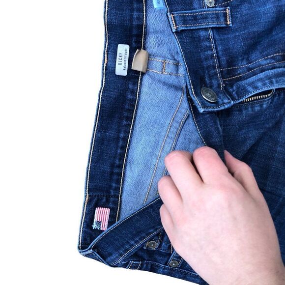 True Religion Jeans Size 40 RICKY RELAXED STRAIGHT Blue - Picture 5 of 8